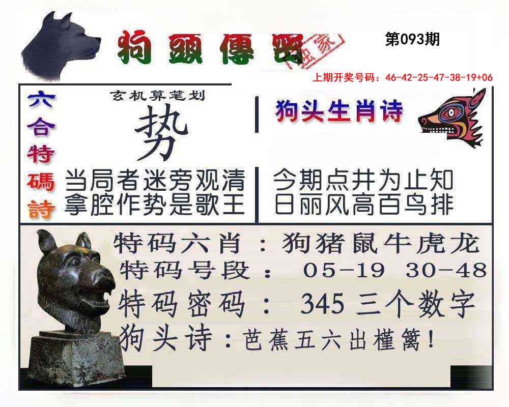 093期狗头传密[图]